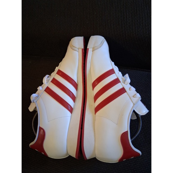 Adidas Originals Samoa Men's 12 Running Sneaker White Red - Picture 6 of 8